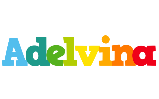 Adelvina rainbows logo