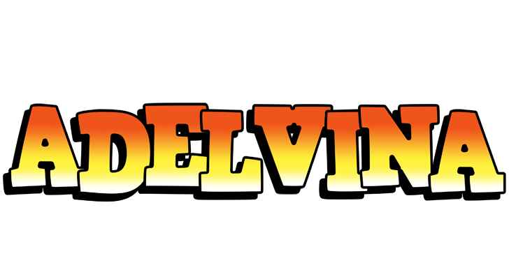 Adelvina sunset logo
