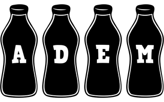 Adem bottle logo