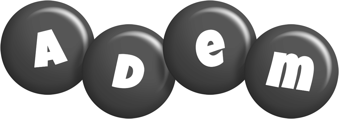 Adem candy-black logo