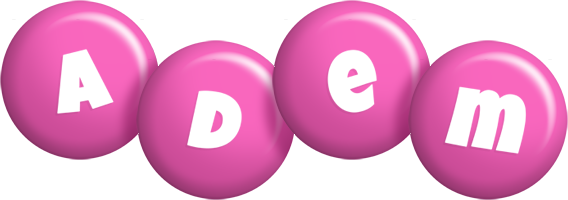 Adem candy-pink logo