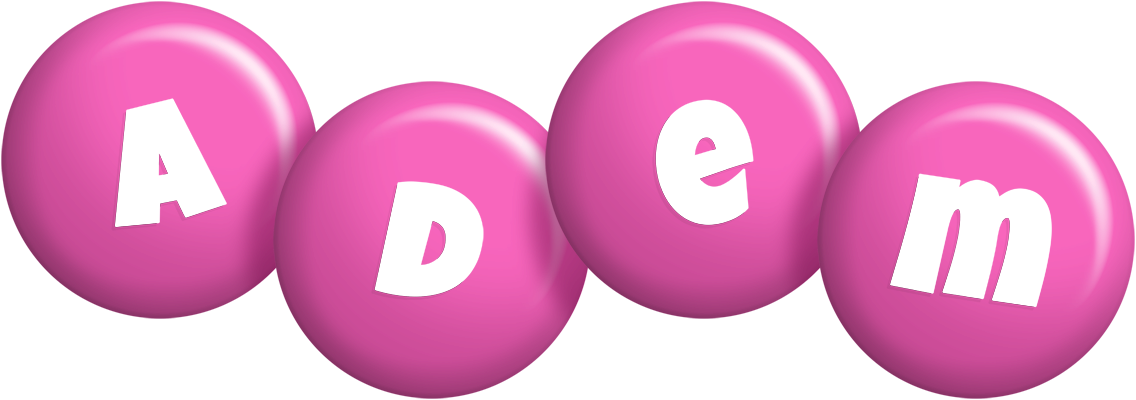 Adem candy-pink logo