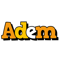 Adem cartoon logo