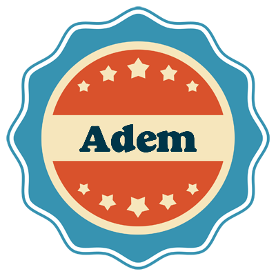 Adem labels logo