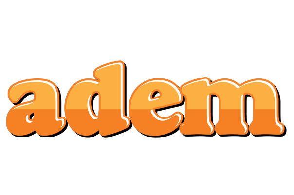 Adem orange logo