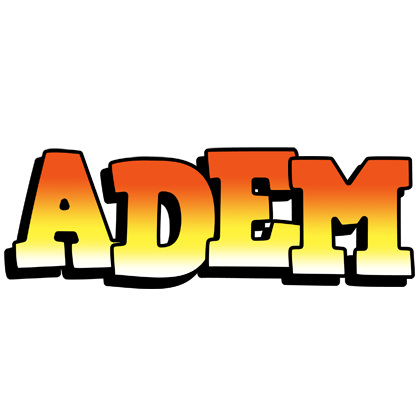 Adem sunset logo