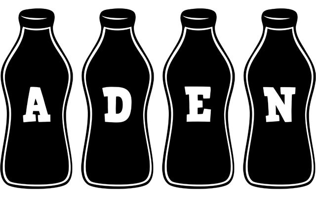 Aden bottle logo