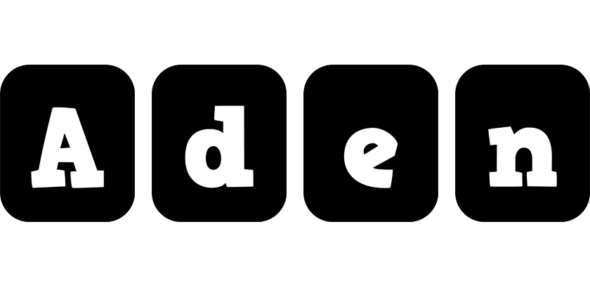 Aden box logo