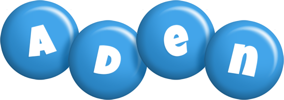 Aden candy-blue logo