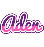 Aden cheerful logo