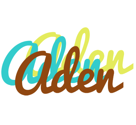 Aden cupcake logo