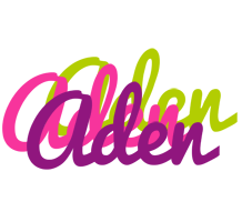 Aden flowers logo