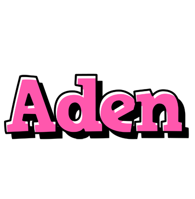 Aden girlish logo