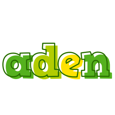 Aden juice logo