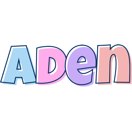 Aden pastel logo