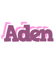 Aden relaxing logo