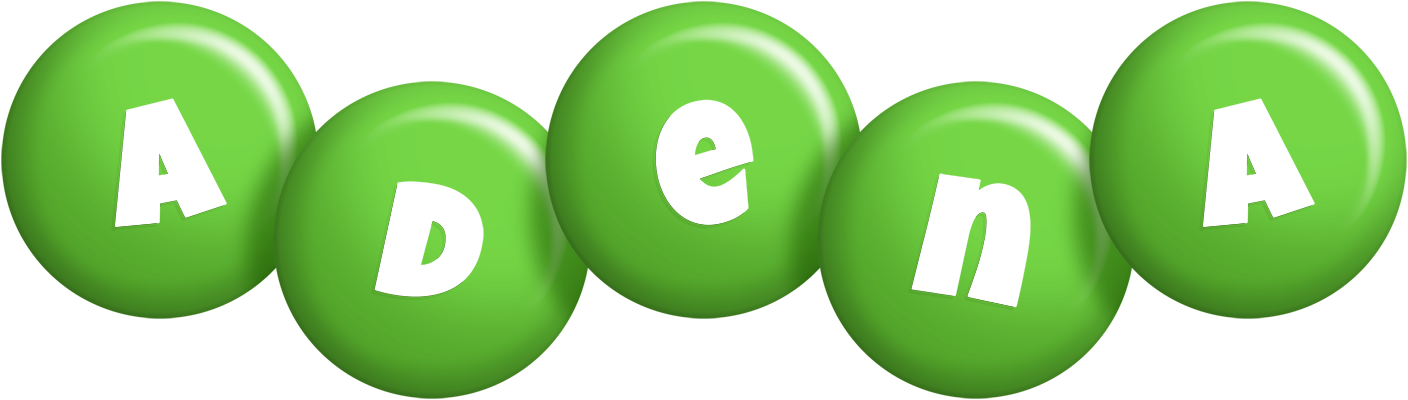 Adena candy-green logo