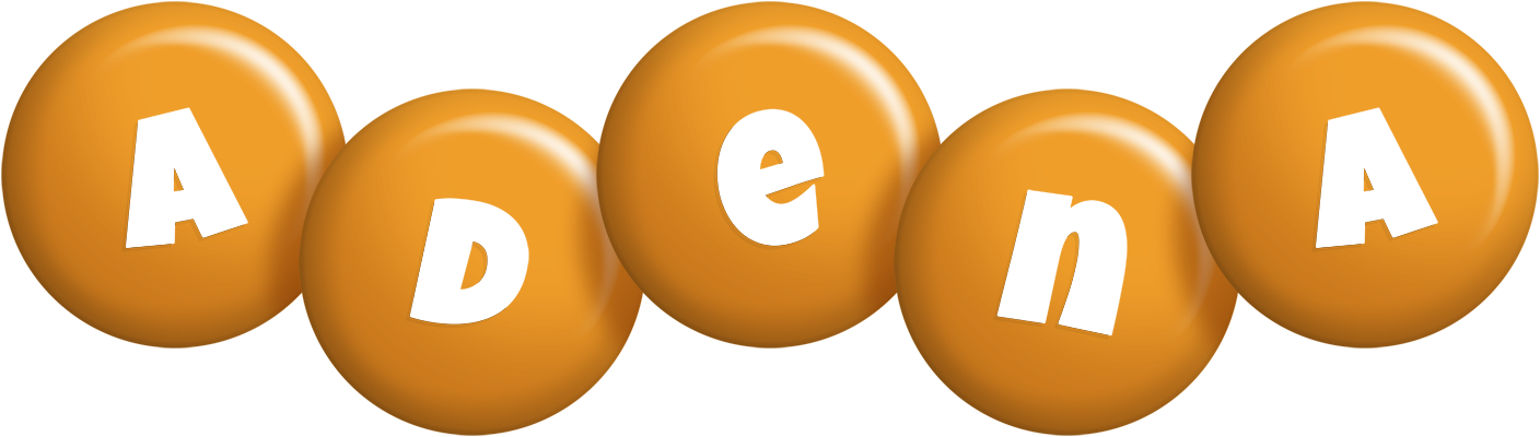 Adena candy-orange logo