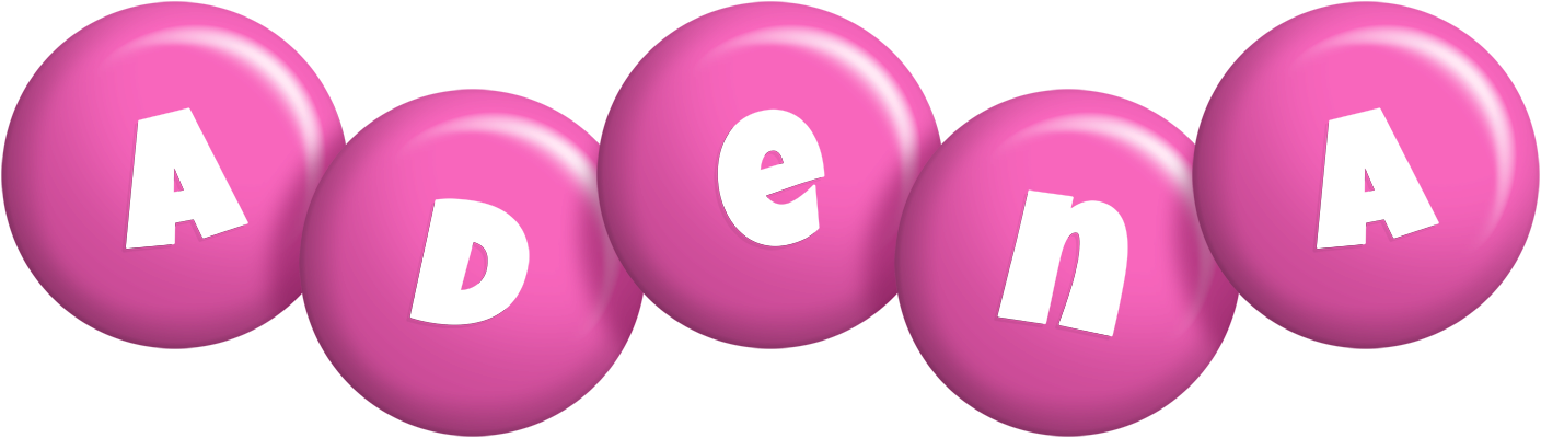 Adena candy-pink logo