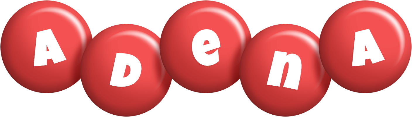 Adena candy-red logo