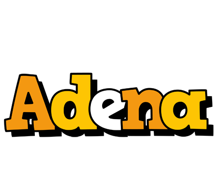 Adena cartoon logo