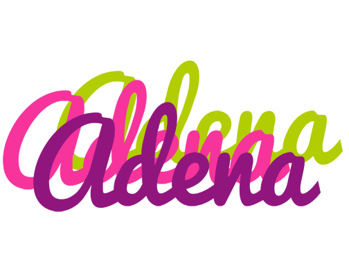 Adena flowers logo