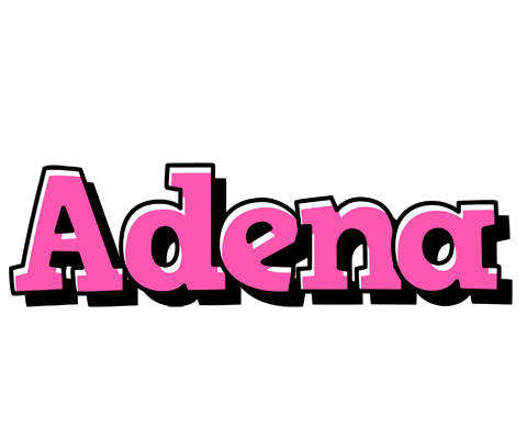 Adena girlish logo