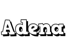 Adena snowing logo