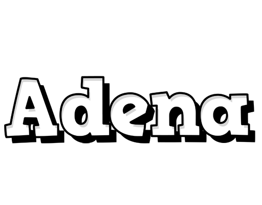 Adena snowing logo