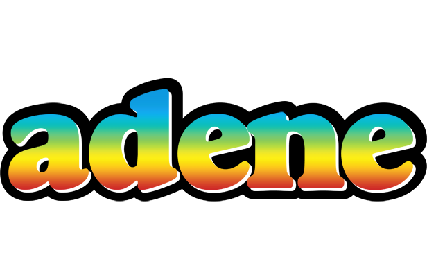Adene color logo
