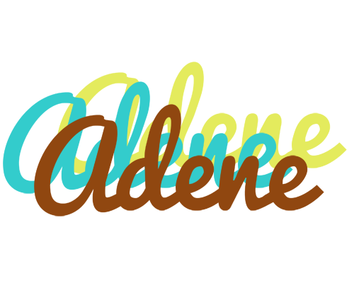 Adene cupcake logo