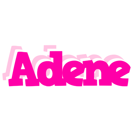 Adene dancing logo