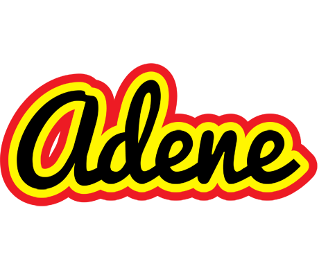Adene flaming logo