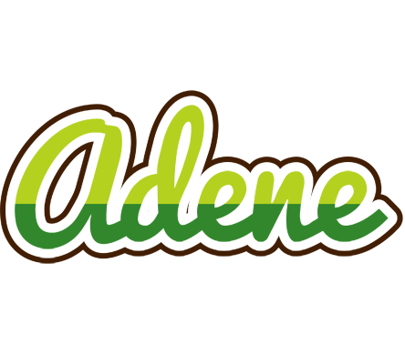 Adene golfing logo