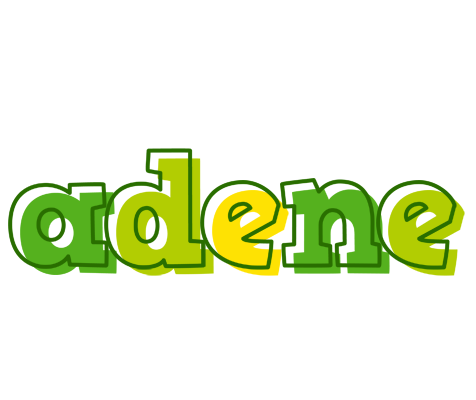 Adene juice logo