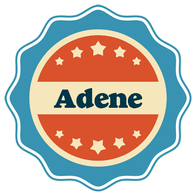 Adene labels logo