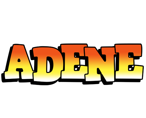 Adene sunset logo
