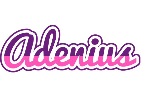 Adenius cheerful logo