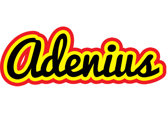 Adenius flaming logo