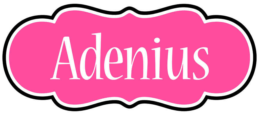 Adenius invitation logo