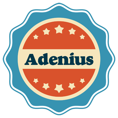 Adenius labels logo