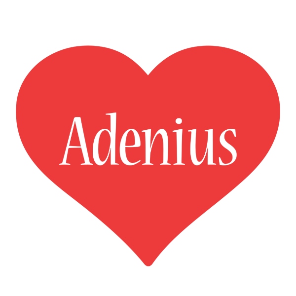 Adenius love logo