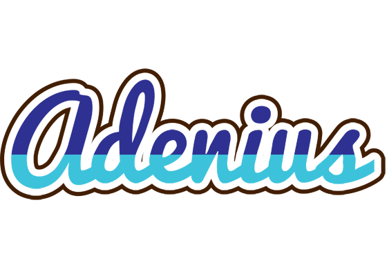 Adenius raining logo