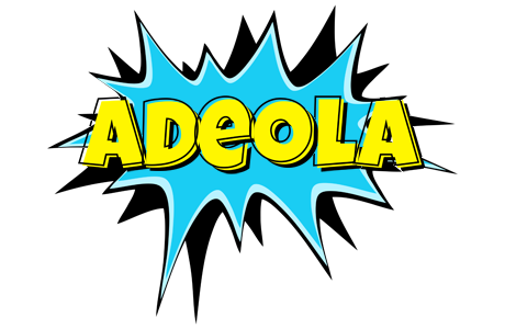 Adeola amazing logo