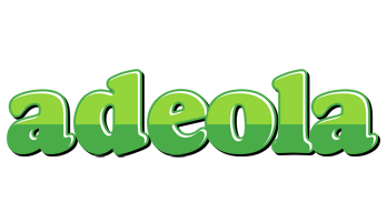 Adeola apple logo