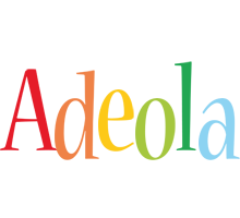 Adeola birthday logo