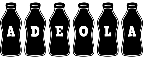 Adeola bottle logo
