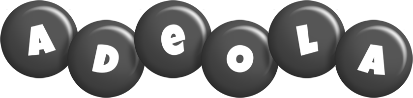 Adeola candy-black logo