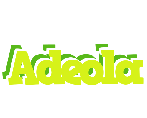 Adeola citrus logo