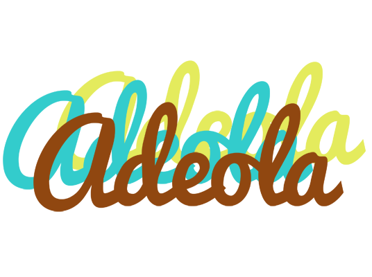 Adeola cupcake logo